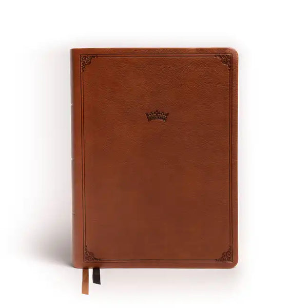 NASB Tony Evans Study Bible, Brown Leathertouch, Indexed: Advancing God's Kingdom Agenda - Imitation Leather