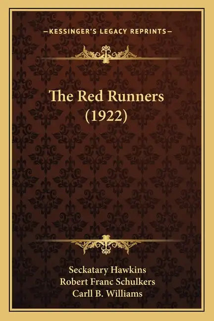 The Red Runners (1922) - Paperback