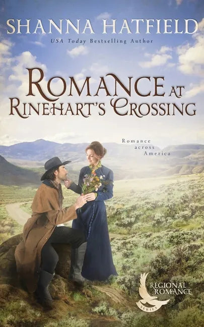 Romance at Rinehart's Crossing: A Sweet Historical Romance Set on the Oregon Trail - Paperback