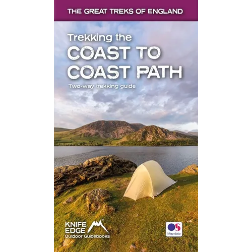 Trekking the Coast to Coast Path: Two-Way Trekking Guide with OS 1:25k Maps - Paperback