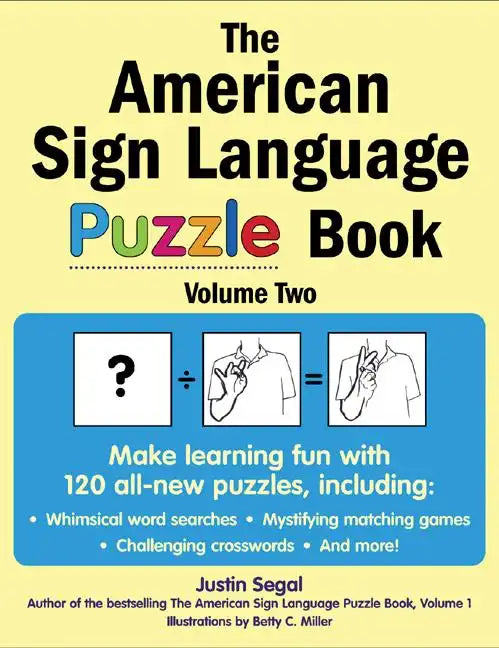 The American Sign Language Puzzle Book, Volume 2 - Paperback