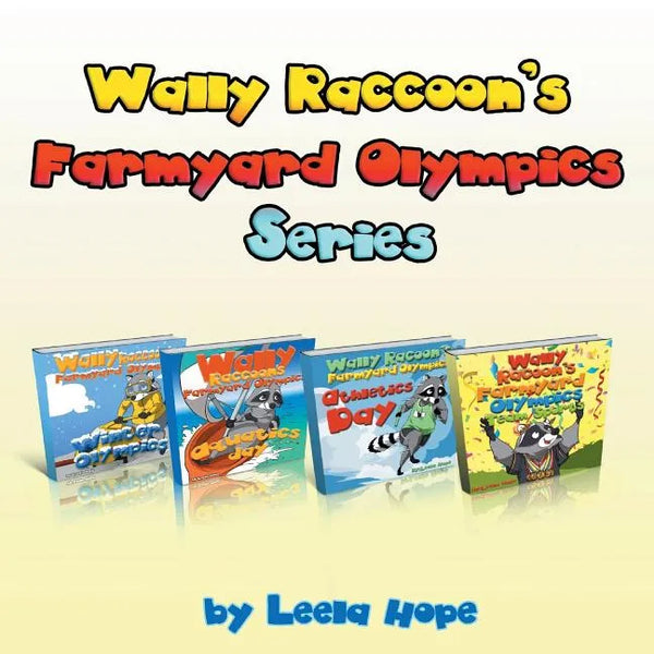 Wally Raccoon's Collection: books 1-4 - Paperback