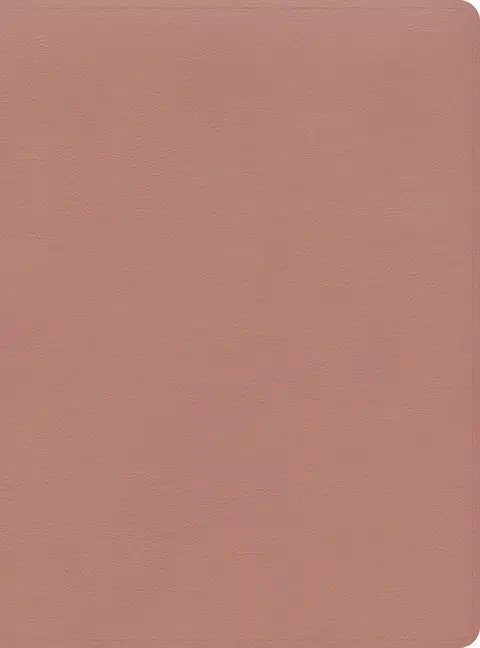 CSB Study Bible, Rose Gold Leathertouch - Imitation Leather