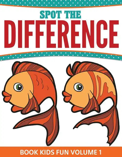 Spot The Difference Book Kids Fun - Paperback
