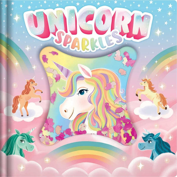 Unicorn Sparkles: An Adorable Friendship Story with Eye-Catching Glitter Pouch - Hardcover