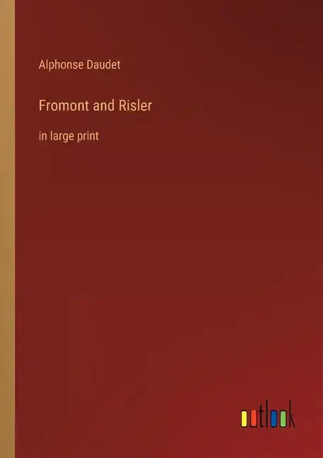 Fromont and Risler: in large print - Paperback