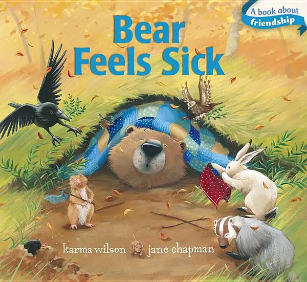 Bear Feels Sick - Board Book