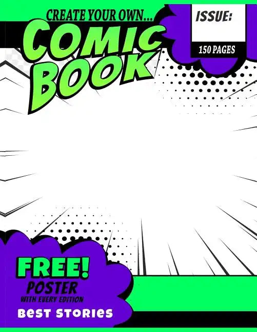 Create Your Own Comic Book - Paperback