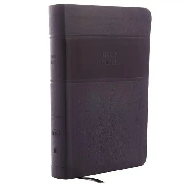 KJV, Reference Bible, Personal Size Giant Print, Imitation Leather, Black, Red Letter Edition - Imitation Leather