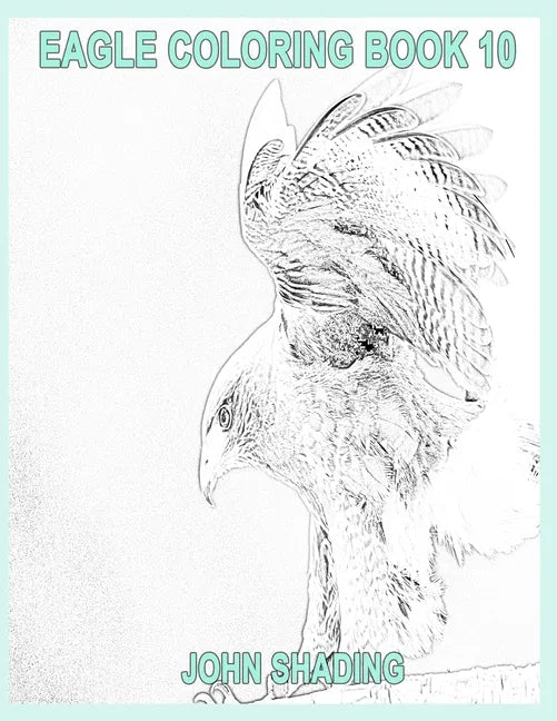 Eagle Coloring Book 10 - Paperback