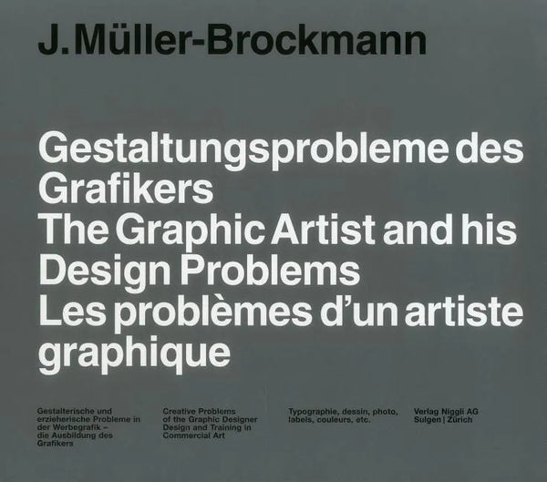 The Graphic Artist and His Design Problems - Hardcover