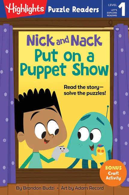 Nick and Nack Put on a Puppet Show - Paperback