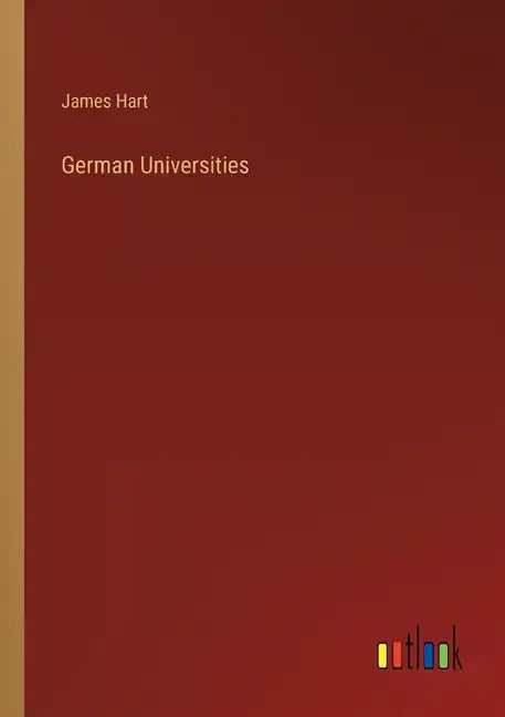 German Universities - Paperback