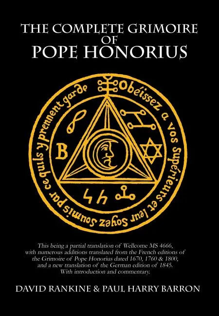 The Complete Grimoire of Pope Honorius - Hardcover