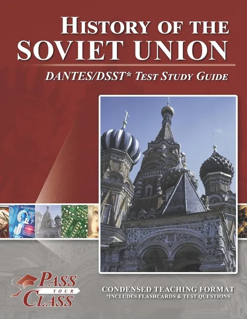 History of the Soviet Union DANTES/DSST Test Study Guide - Paperback