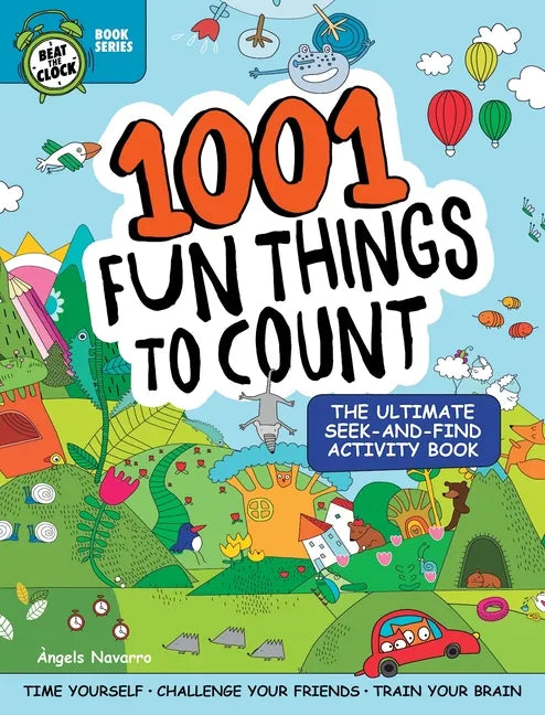 1001 Fun Things to Count: The Ultimate Seek-And-Find Activity Book - Paperback