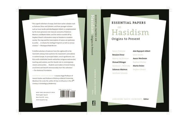 Essential Papers on Hasidism - Paperback
