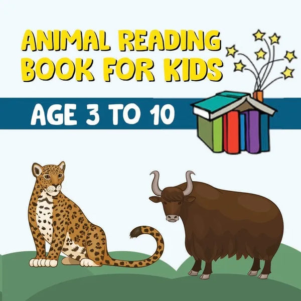 Animal Reading: Book For Kids - Paperback