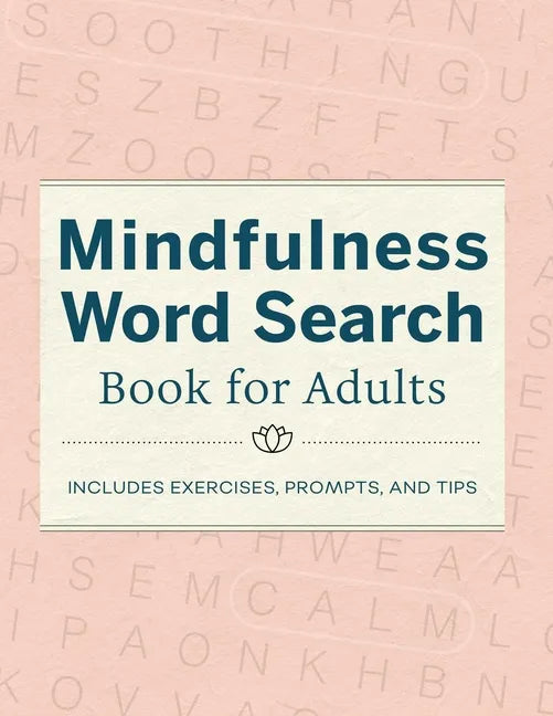 Mindfulness Word Search Book for Adults - Paperback