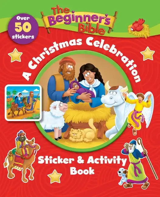 The Beginner's Bible: A Christmas Celebration Sticker and Activity Book - Paperback