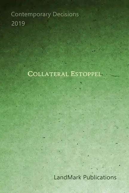 Collateral Estoppel - Paperback