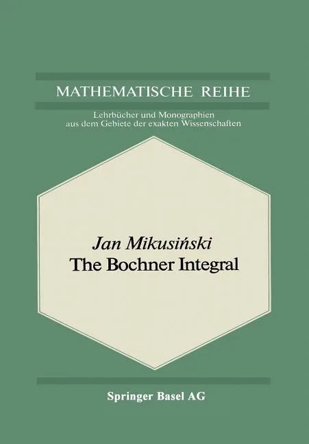 The Bochner Integral - Paperback