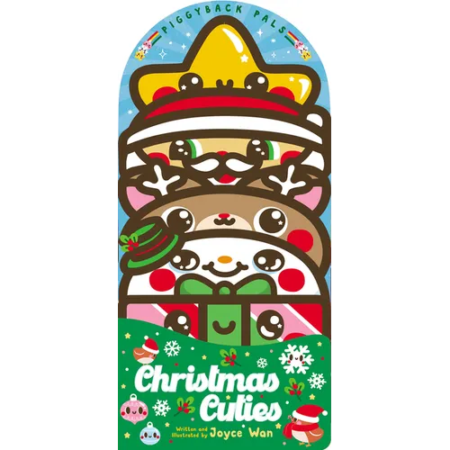 Piggyback Pals: Christmas Cuties - Board Book