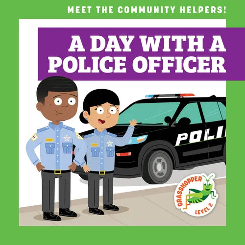 A Day with a Police Officer - Library Binding