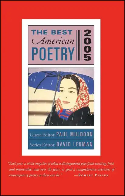 Best American Poetry 2005: Series Editor David Lehman - Paperback