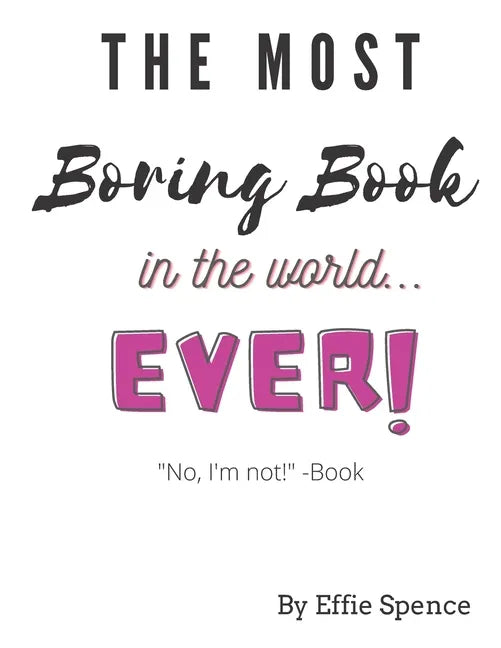The Most Boring Book in the World - Paperback