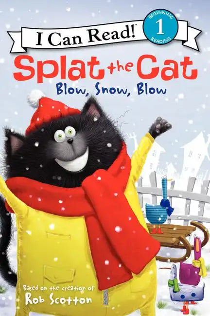 Splat the Cat: Blow, Snow, Blow: A Winter and Holiday Book for Kids - Paperback