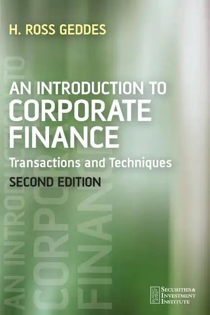 Introduction to Corporate Fina - Paperback