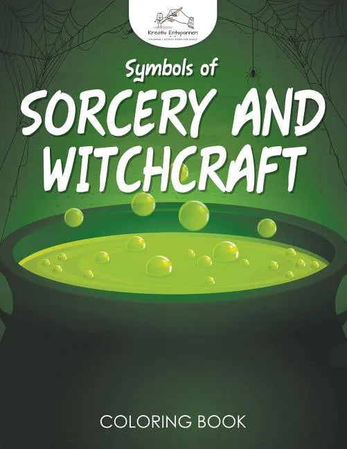 Symbols of Sorcery and Witchcraft Coloring Book - Paperback