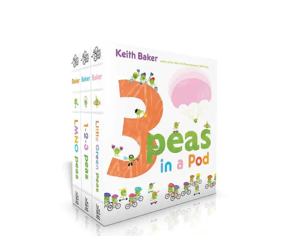 3 Peas in a Pod (Boxed Set): Lmno Peas; 1-2-3 Peas; Little Green Peas - Boxed Set