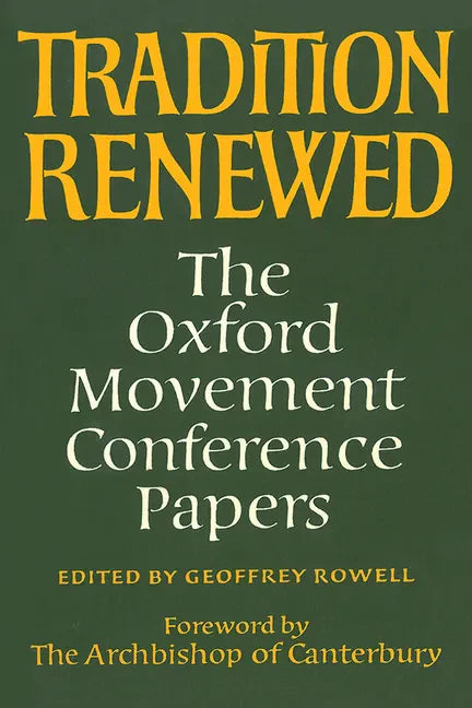 Tradition Renewed - Hardcover