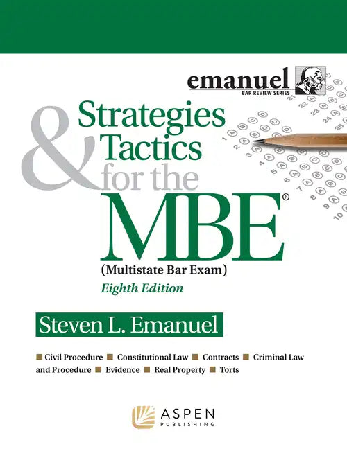 Strategies & Tactics for the MBE - Paperback