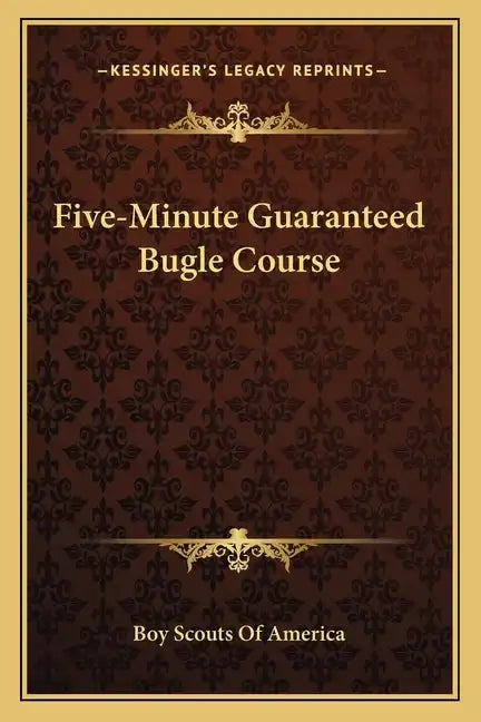 Five-Minute Guaranteed Bugle Course - Paperback