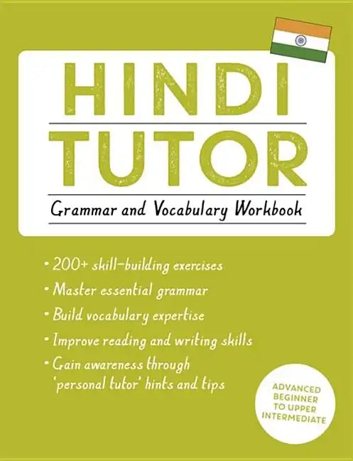 Hindi Tutor: Grammar and Vocabulary Workbook (Learn Hindi with Teach Yourself) - Paperback