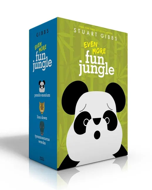 Even More Funjungle (Boxed Set): Panda-Monium; Lion Down; Tyrannosaurus Wrecks - Hardcover