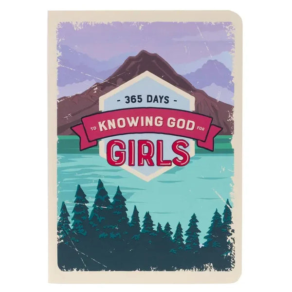 365 Days to Knowing God for Girls Devotional - Paperback