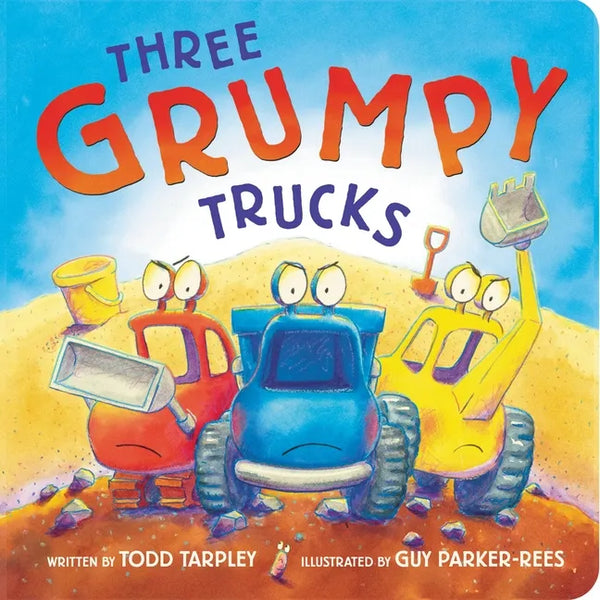 Three Grumpy Trucks - Board Book