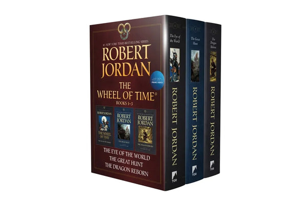 Wheel of Time Paperback Boxed Set I: The Eye of the World, the Great Hunt, the Dragon Reborn - Hardcover