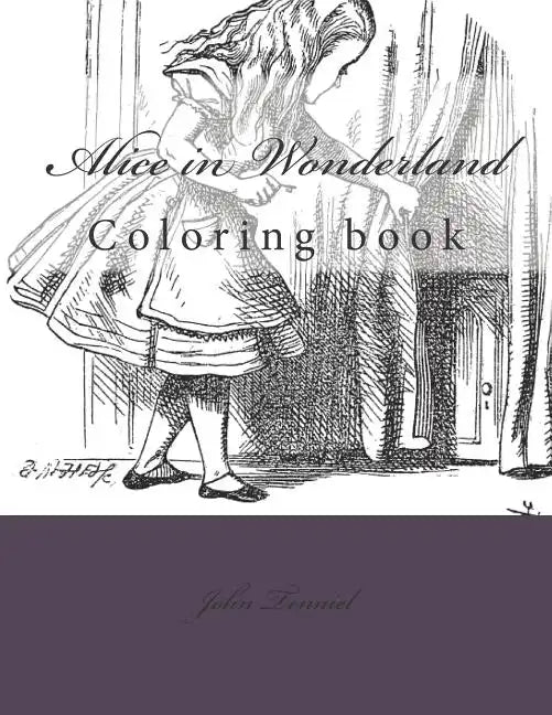 Alice in Wonderland: Coloring Book - Paperback