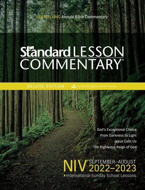 Niv(r) Standard Lesson Commentary(r) Deluxe Edition 2022-2023 - Paperback