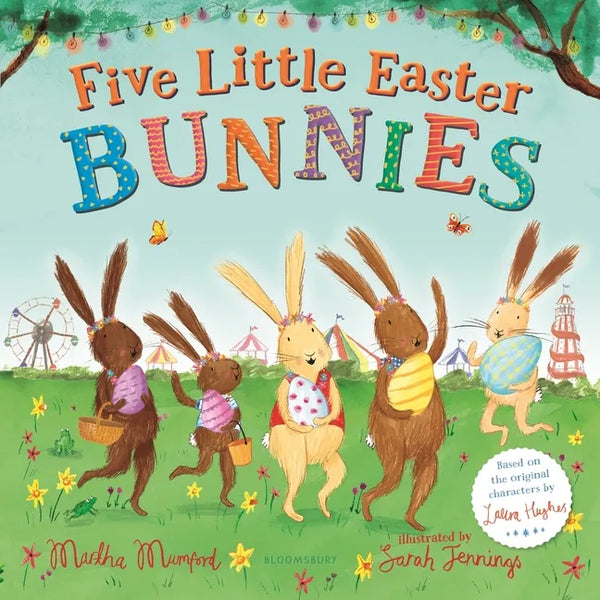 Five Little Easter Bunnies: A Lift-The-Flap Adventure - Board Book