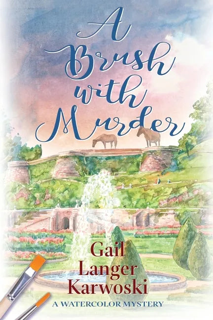 A Brush with Murder: A Watercolor Mystery - Paperback