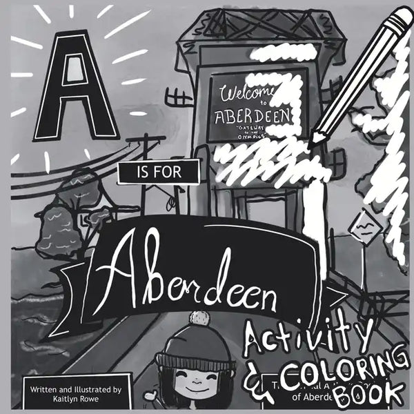 A is for Aberdeen Activity and Coloring Book - Paperback