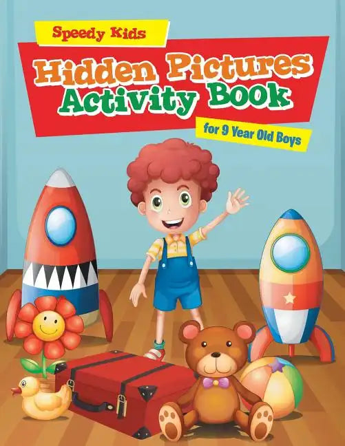 Hidden Pictures Activity Book for 9 Year Old Boys - Paperback