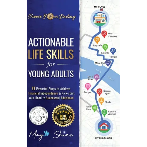 Actionable Life Skills for Young Adults: 11 Powerful Steps to Achieve Financial Independence and Kick-start Your Road to Successful Adulthood - Hardcover