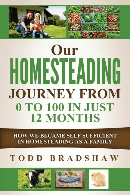 Our Homesteading Journey From 0 to 100 In Just 12 Months: How We Became Self Sufficient In Homesteading As a Family - Paperback